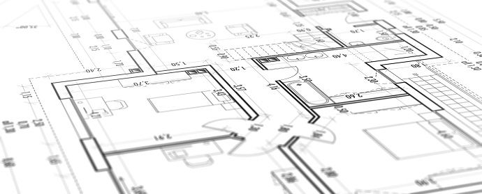 plan appartement meuble